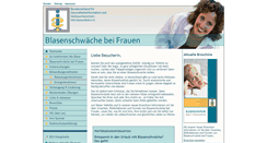 Desktop Screenshot of bgv-blasenschwaeche.de